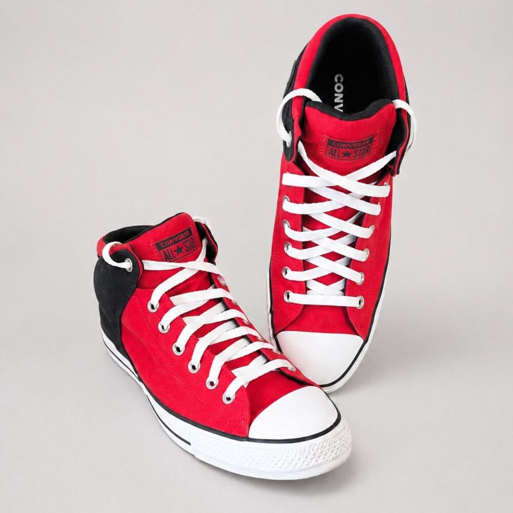 Converse Chuck Taylor All High Star Street Space Explorer Sneaker M11 W13 Red